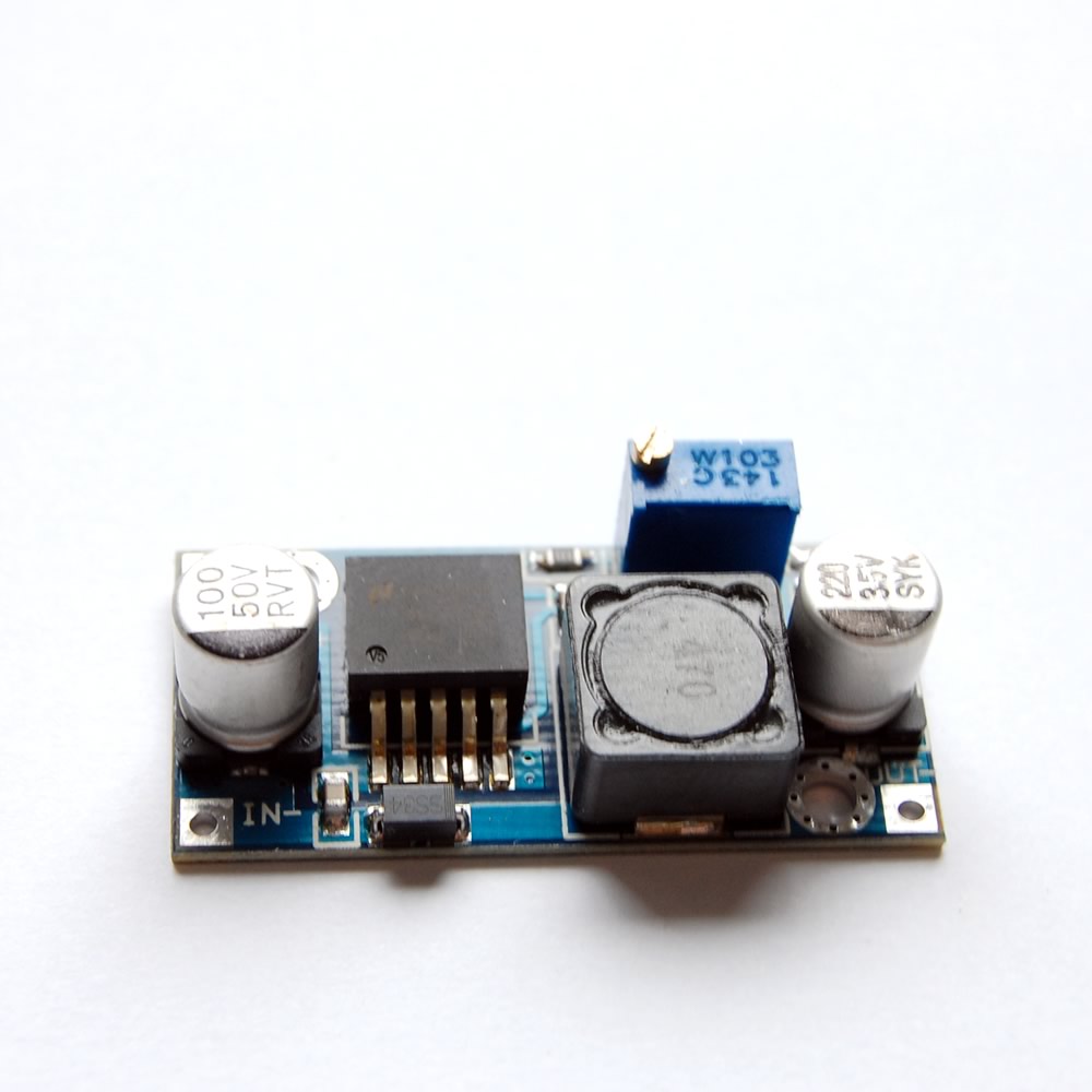 Adjustable Voltage Stepdown Converter Schematic