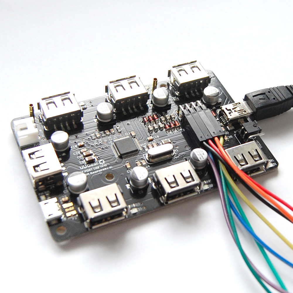 Monitor port usage via the digital output pins