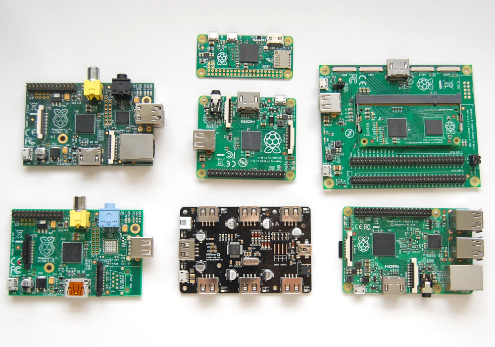 7-Port USB Hub for Raspberry Pi | UUGear