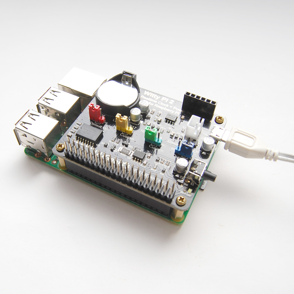 Witty Pi 2 Realtime Clock and Power Management for Raspberry Pi UUGear