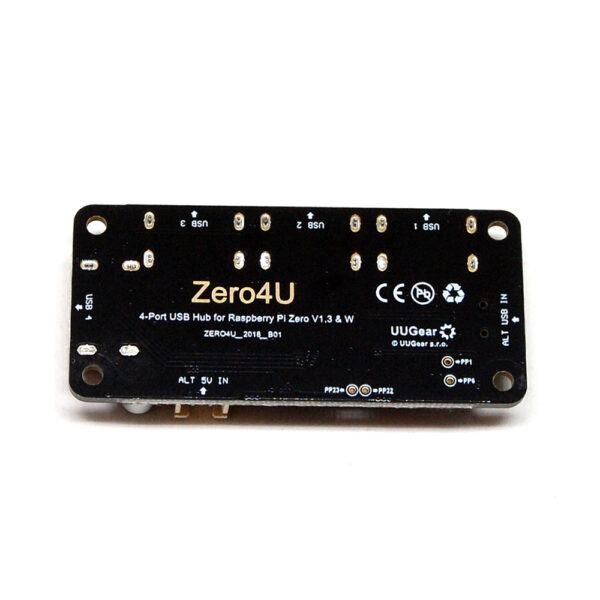 Zero4U 4-Port USB Hub Board Without Pogo Pins