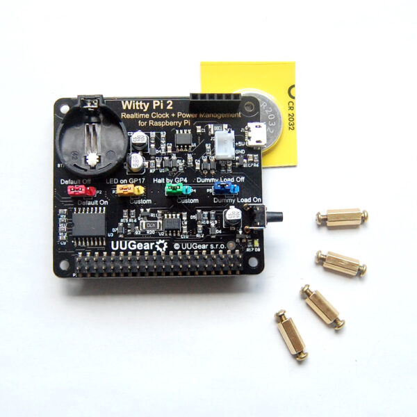 Witty Pi 2: Realtime Clock and Power Management for Raspberry Pi