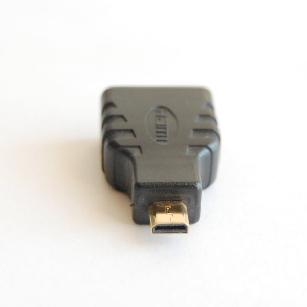 Micro HDMI to HDMI Adapter - Type D Male to Type A Female