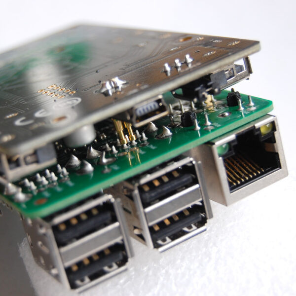 BIG7: 7-Port MTT USB Hub for Raspberry Pi (Rev 2)