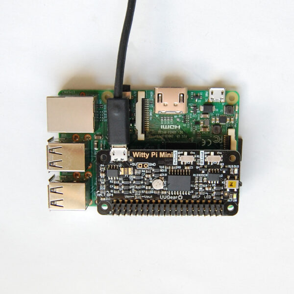 Witty Pi Mini: RTC + Power Management for Raspberry Pi