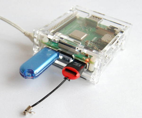 Acrylic Case for Ace4U and Raspberry Pi A+/3A+ (Clear)