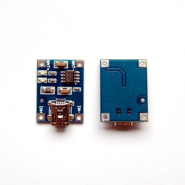 TP4056 Lithium Battery Charging Control Board (Mini USB Input)