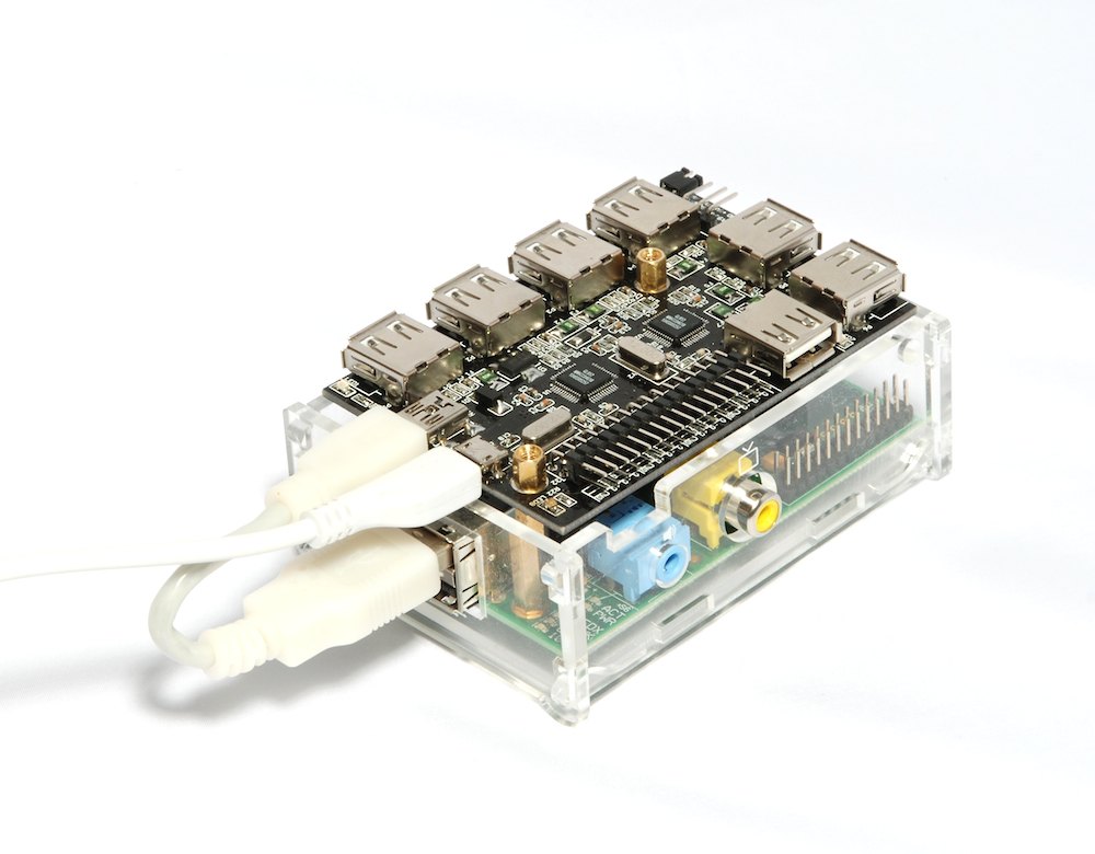 UUGear 7-Port USB Hub for Raspberry Pi UUGear