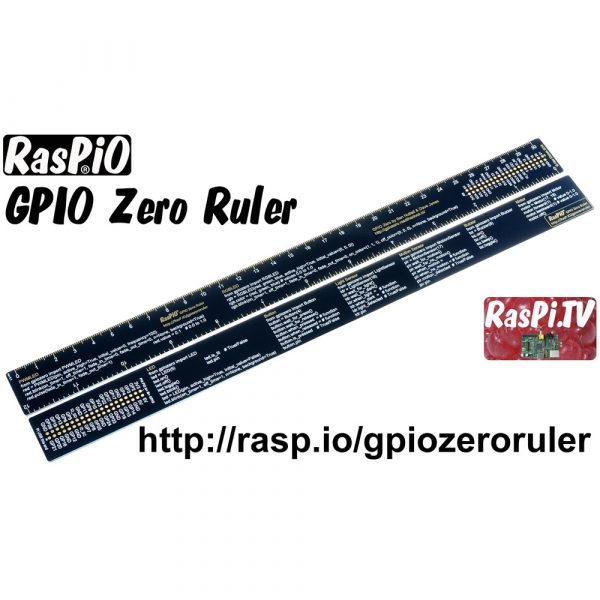 RasPiO GPIO Zero Ruler
