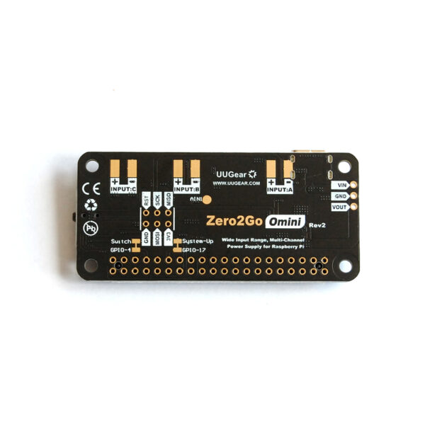 Zero2Go Omini Rev2: Wide Input Range, Multi-Channel Power Supply for Raspberry Pi