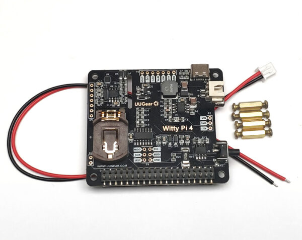 Witty Pi 4: Realtime Clock and Power Management for Raspberry Pi