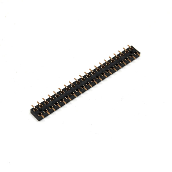 SMT 2x20 Low Profile GPIO Female Header for Raspberry Pi HAT