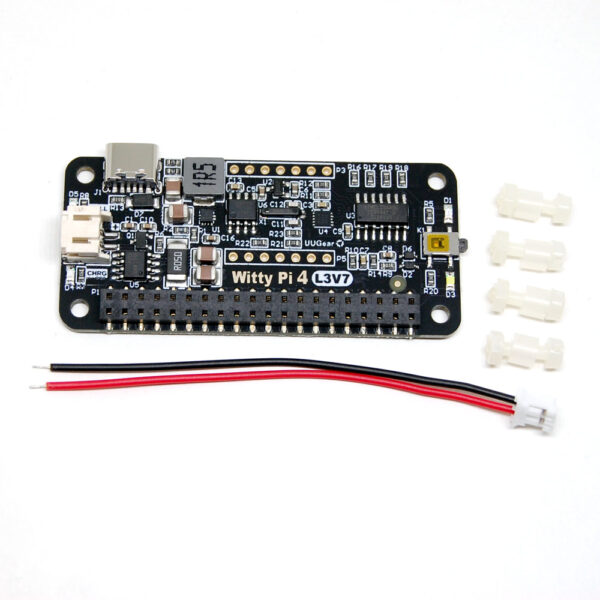 Witty Pi 4 L3V7: Realtime Clock and Power Management for Raspberry Pi
