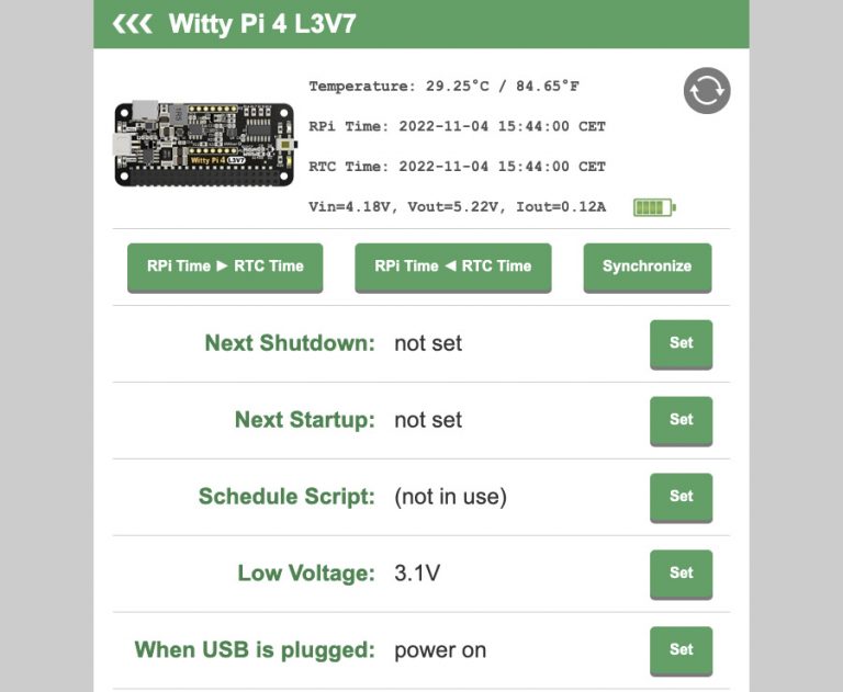 Witty It Code Witty Pi 4 L3V7: Realtime Clock and Power Management for Raspberry Pi ...