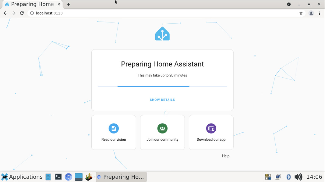 Installing Home Assistant Supervised on Vivid Unit