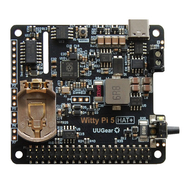 Witty Pi 5 HAT+: Realtime Clock and Power Management for Raspberry Pi