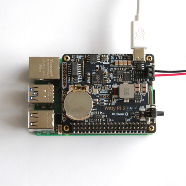 Witty Pi 5 HAT+: Realtime Clock and Power Management for Raspberry Pi